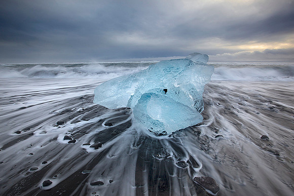 Diamond beach, Jökulsárlón