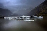Morsárlon glacial lake, Skaftafell national park. July 2017
