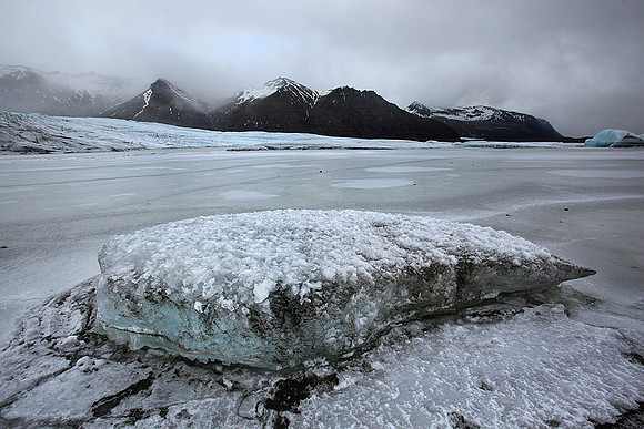 Skaftafellsjökull glacial lagoon