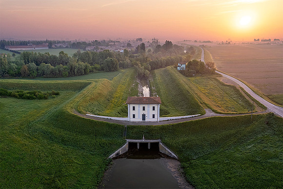 Collettore delle Acque Alte, Finale Emilia