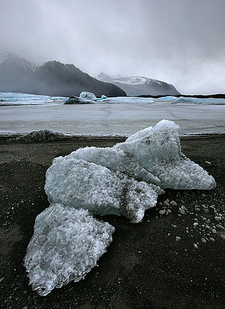 Skaftafellsjökull glacial lagoon