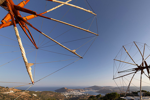 Windmills, Chora, Patmos