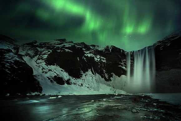 Skógafoss, Iceland, 2016