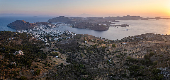 View of Skala, Patmos