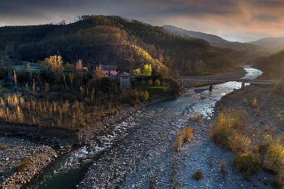 La confluenza in autunno
