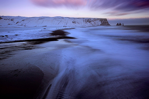 Reynisfjara beach viewed from Dyrhólaey